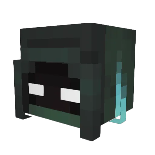 howli Minecraft avatar head, 3D render