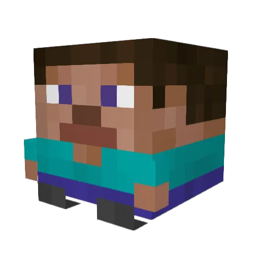 howon1 Minecraft avatar head, 3D render