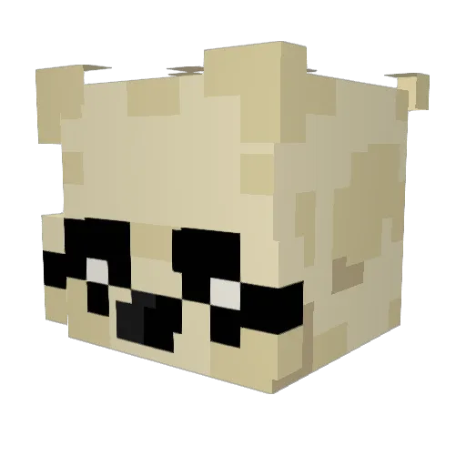 howtoisrael Minecraft avatar head, 3D render