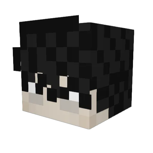 hoyitskore Minecraft avatar head, 3D render