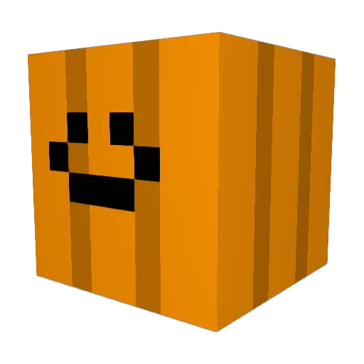hpilu Minecraft avatar head, 3D render