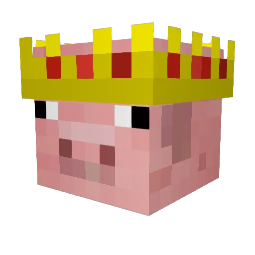 hplminer02 Minecraft avatar head, 3D render