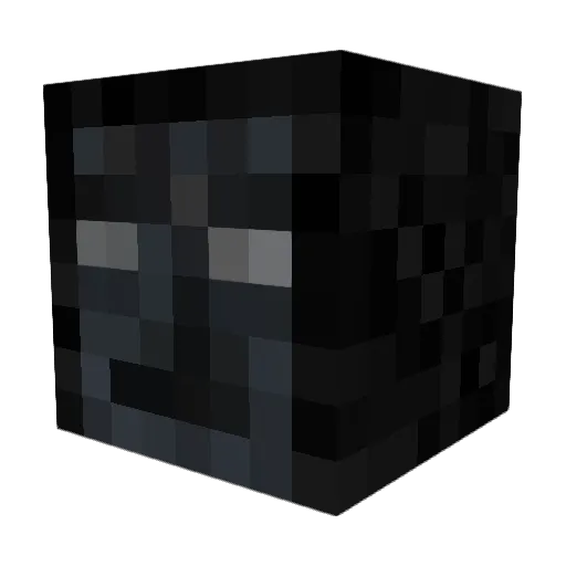 hpshin Minecraft avatar head, 3D render