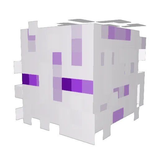 hq3m Minecraft avatar head, 3D render