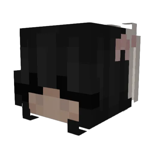 hqrm0 Minecraft avatar head, 3D render