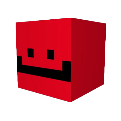 hren228 Minecraft avatar head, 3D render