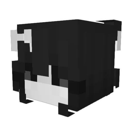 hrtangel Minecraft avatar head, 3D render