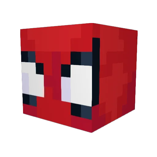 hrtbrkr15 Minecraft avatar head, 3D render