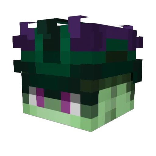 hrxrk Minecraft avatar head, 3D render