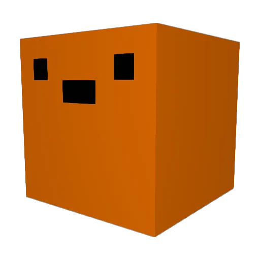 hrz12345 Minecraft avatar head, 3D render