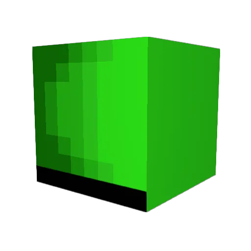 hskrogst Minecraft avatar head, 3D render
