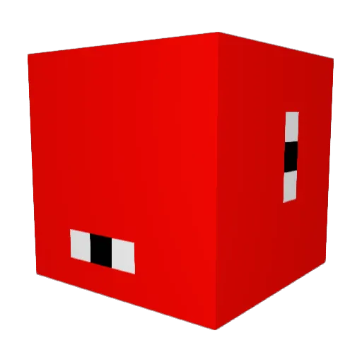 hsmaine Minecraft avatar head, 3D render