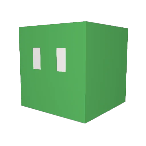 hsoa Minecraft avatar head, 3D render