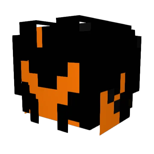 hss17 Minecraft avatar head, 3D render