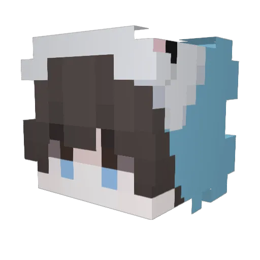 hthanhden_MC Minecraft avatar head, 3D render