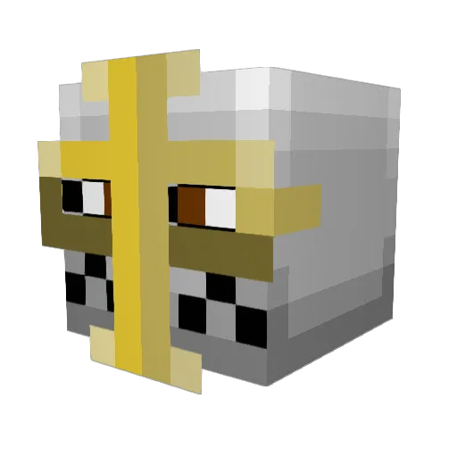 httpsNuno Minecraft avatar head, 3D render