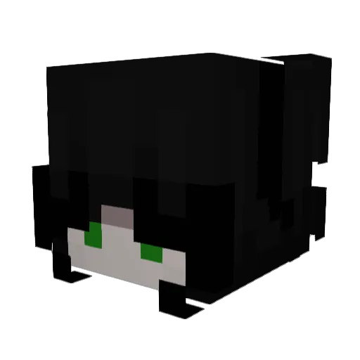 httpsisabella Minecraft avatar head, 3D render