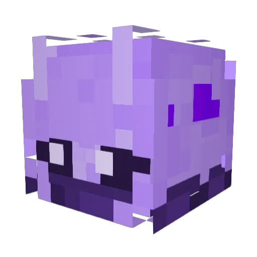 httulips Minecraft avatar head, 3D render