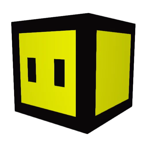 huaiyuan Minecraft avatar head, 3D render