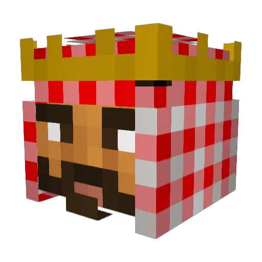 huangqi239 Minecraft avatar head, 3D render