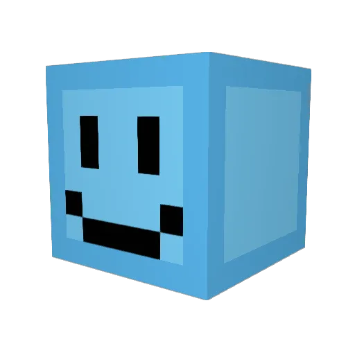 huangsicheng7 Minecraft avatar head, 3D render