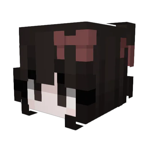 huawu0551 Minecraft avatar head, 3D render