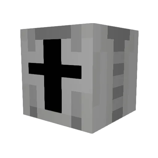 hubguy Minecraft avatar head, 3D render