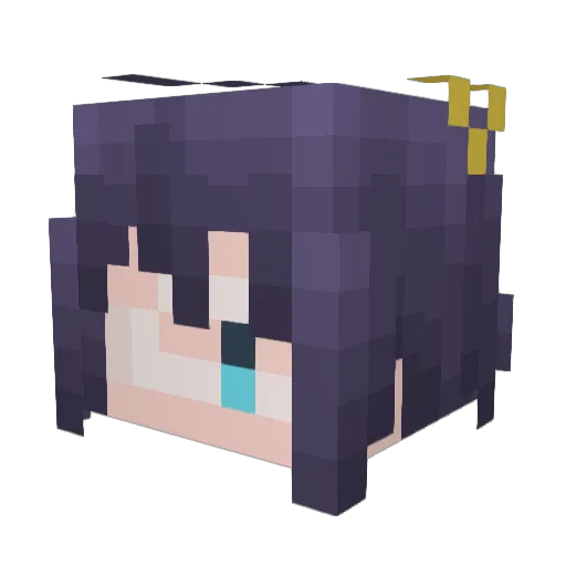hubi060507 Minecraft avatar head, 3D render
