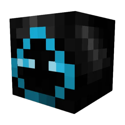 huddyplant Minecraft avatar head, 3D render
