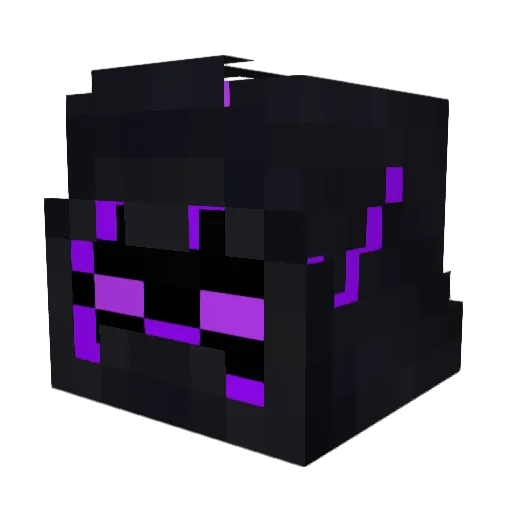 hudsonthing Minecraft avatar head, 3D render