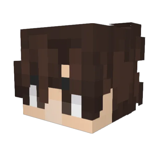 huezee Minecraft avatar head, 3D render