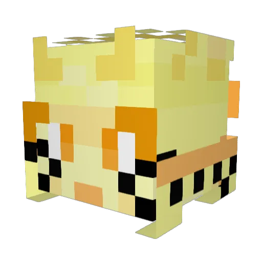 hughisapoo Minecraft avatar head, 3D render