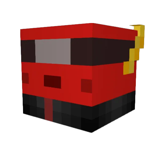 hugo1376 Minecraft avatar head, 3D render