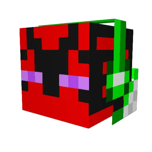 hugo1935 Minecraft avatar head, 3D render