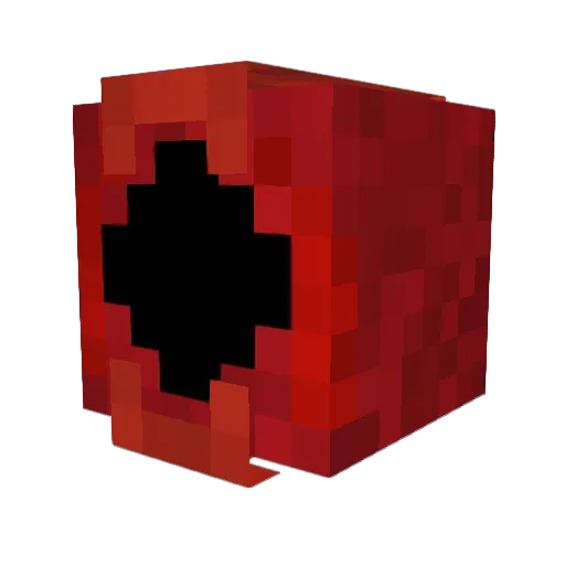 hugovrPT Minecraft avatar head, 3D render