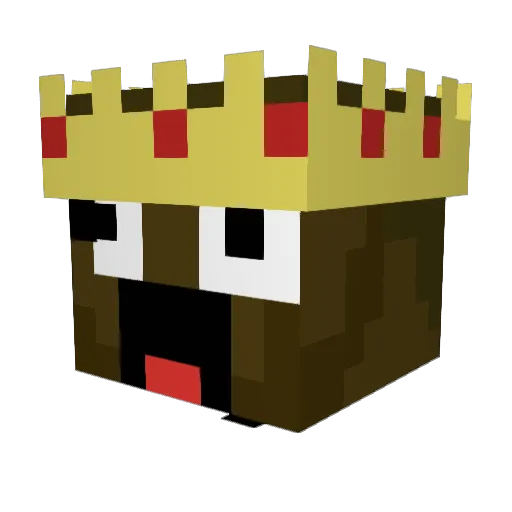 hugtug99 Minecraft avatar head, 3D render