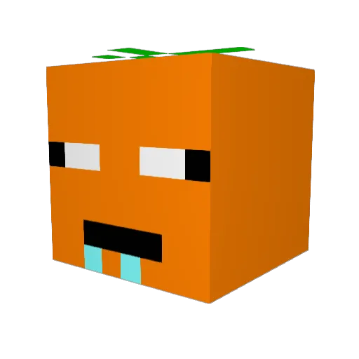 hui_seung Minecraft avatar head, 3D render