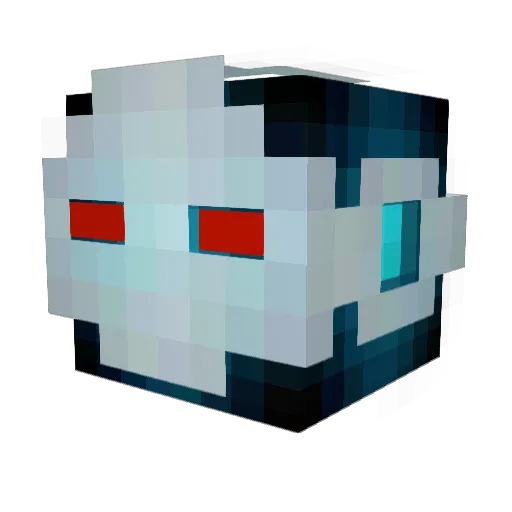 huichen130 Minecraft avatar head, 3D render