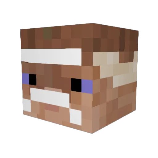 huiqiu2233 Minecraft avatar head, 3D render