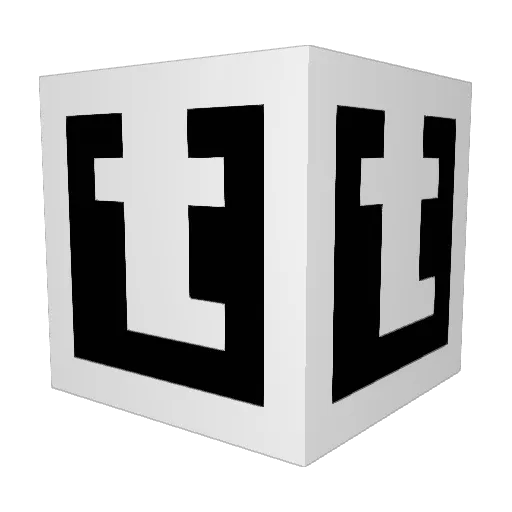 hukfille Minecraft avatar head, 3D render