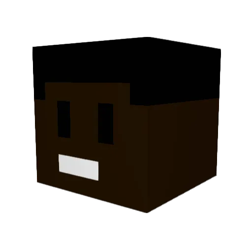 hulgard Minecraft avatar head, 3D render