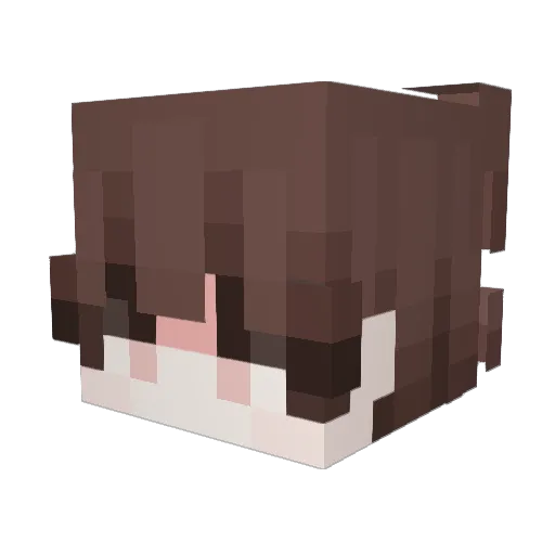 huli101 Minecraft avatar head, 3D render