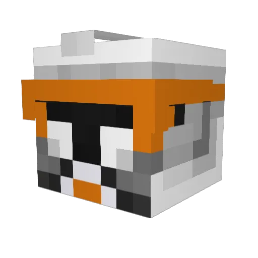 hulk1611 Minecraft avatar head, 3D render
