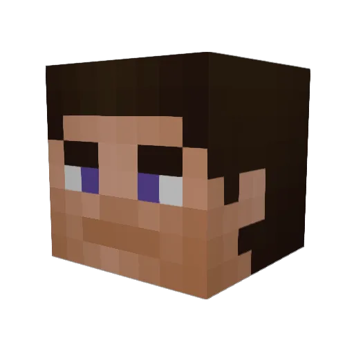 hulk6204 Minecraft avatar head, 3D render