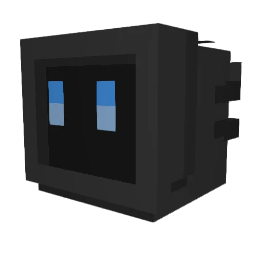 human0216 Minecraft avatar head, 3D render