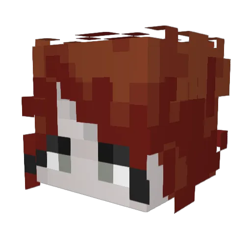 humanhell1999 Minecraft avatar head, 3D render