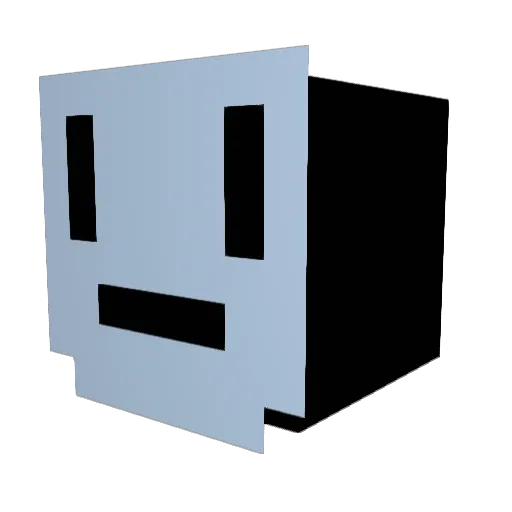 humanrockets Minecraft avatar head, 3D render