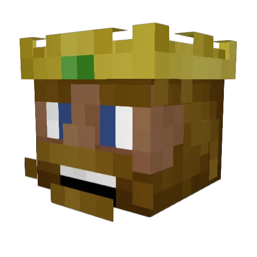 humbertocsjr Minecraft avatar head, 3D render