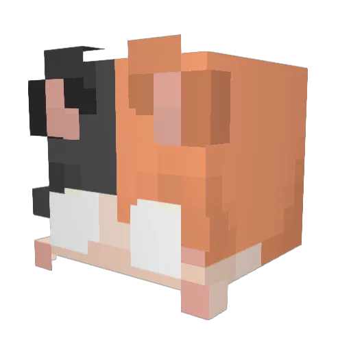 humbrine Minecraft avatar head, 3D render
