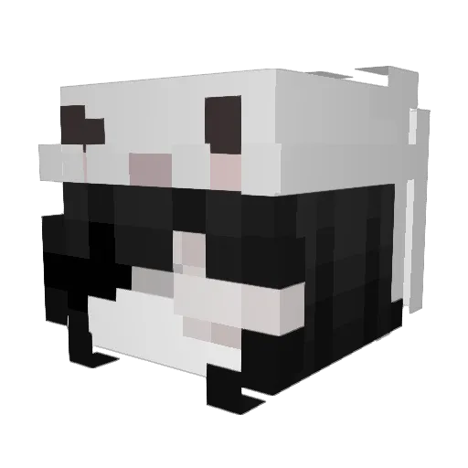 humillao Minecraft avatar head, 3D render
